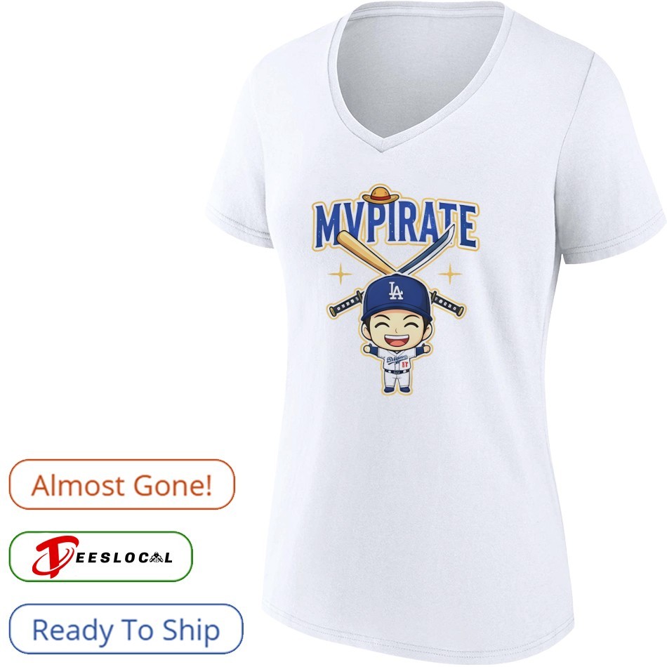 MVPirate One Piece Shohei Ohtani Dodgers Shirt, hoodie, sweater