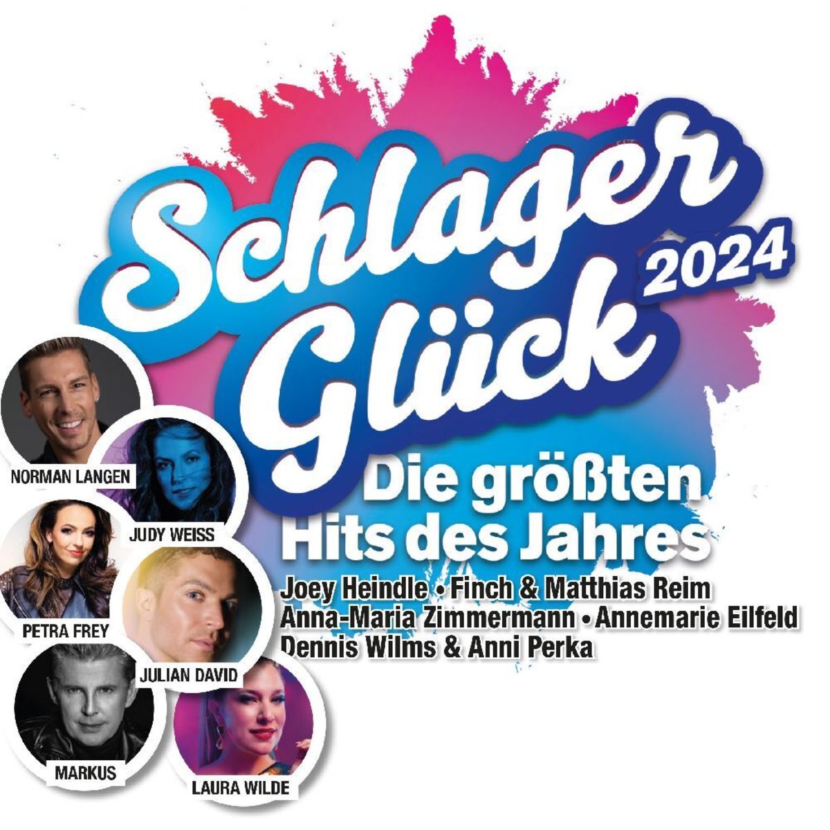 Schlager Glück 2024-Die Hits Des Jahres (2CD) von Various (CD) kaufen