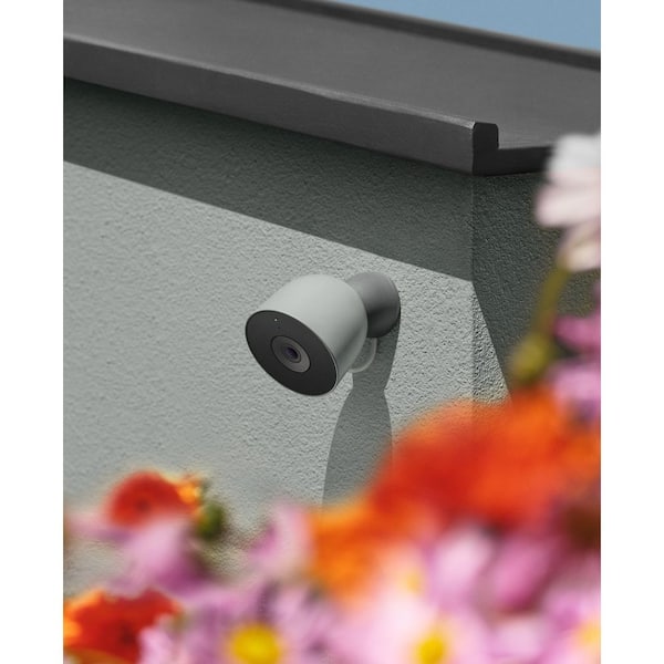 Google Nest Outdoor Security Camera (Wired, 2nd gen) - Hazel