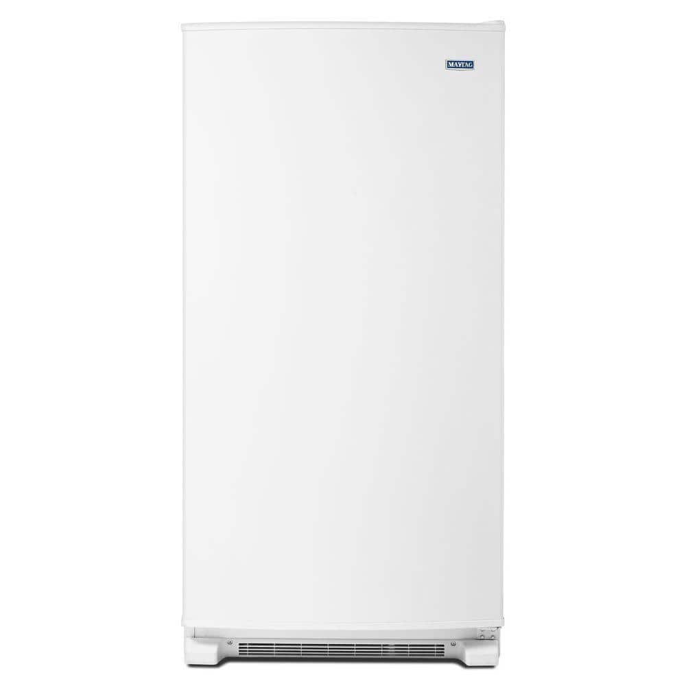 Maytag 17.7 cu. ft. Frost Free Upright Freezer in White with LED