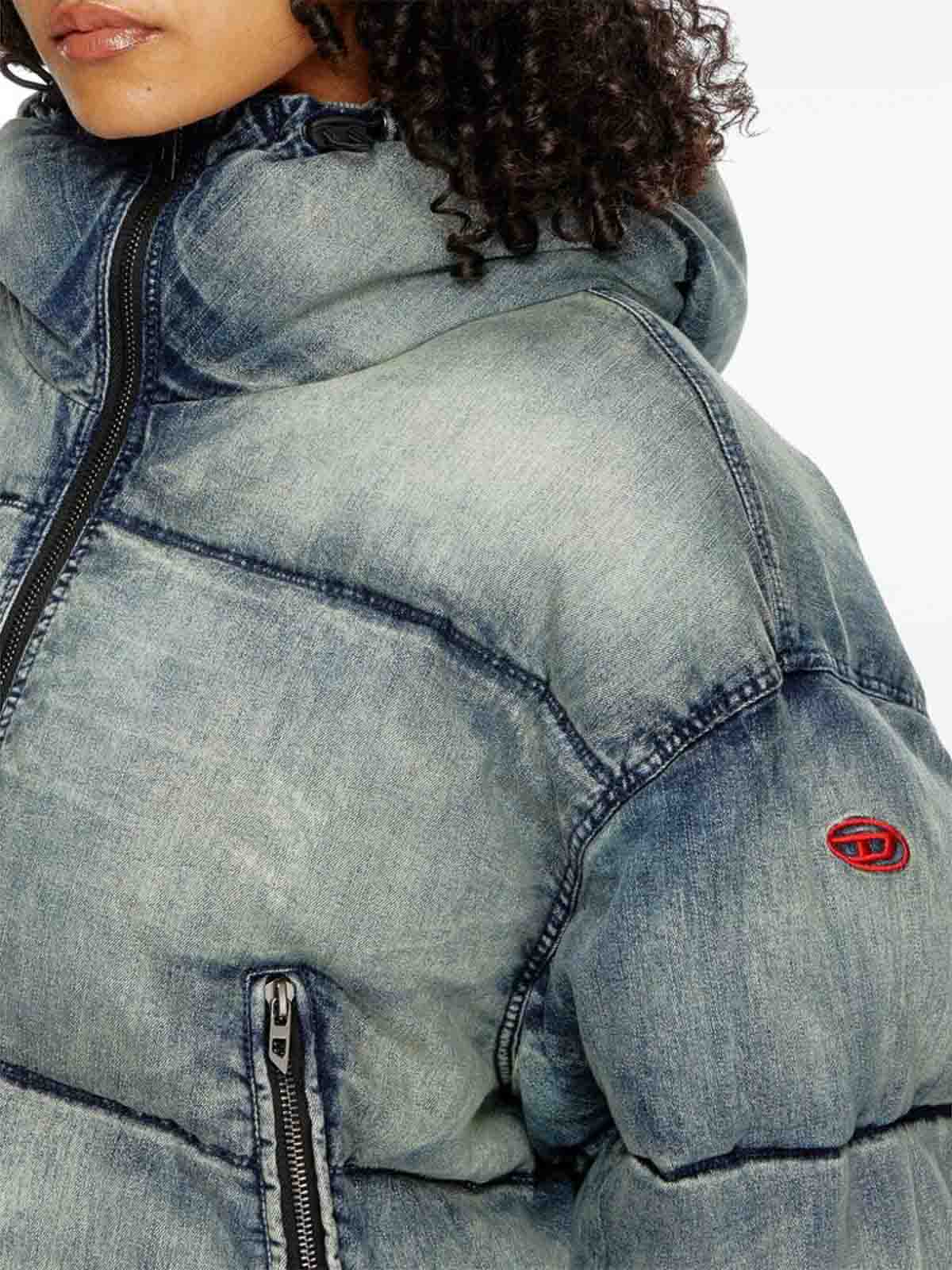 Diesel ダウンジャケット - ブルー|0SKAIWA1454901