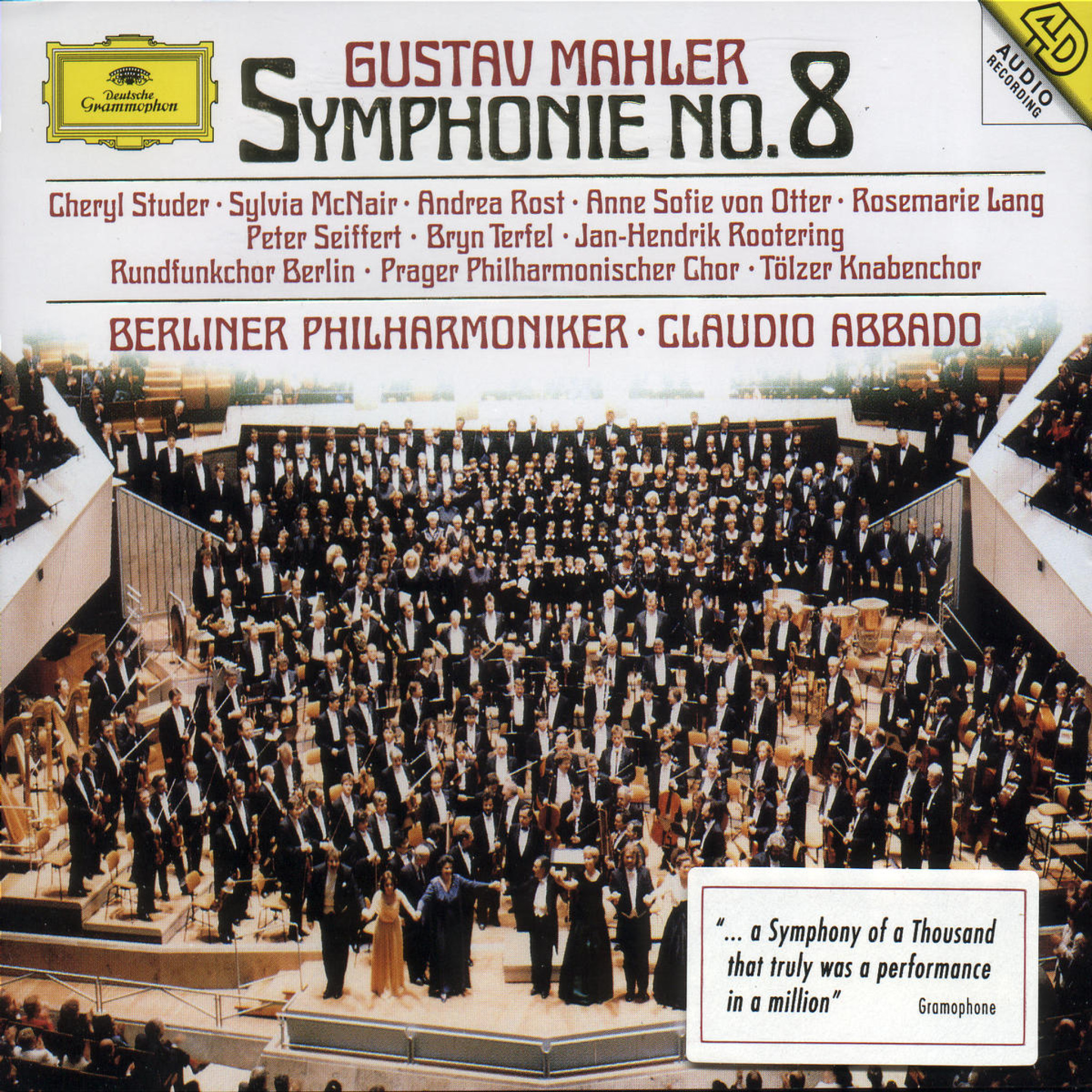 MAHLER Symphonie No. 8 Abbado | Decca Classics