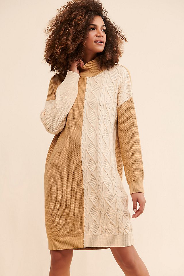 Callahan Tess Colorblock Sweater Dress | Anthropologie