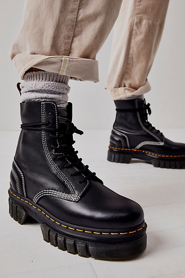 Dr. Martens Audrick Quilted Lace Up Boots | Free People