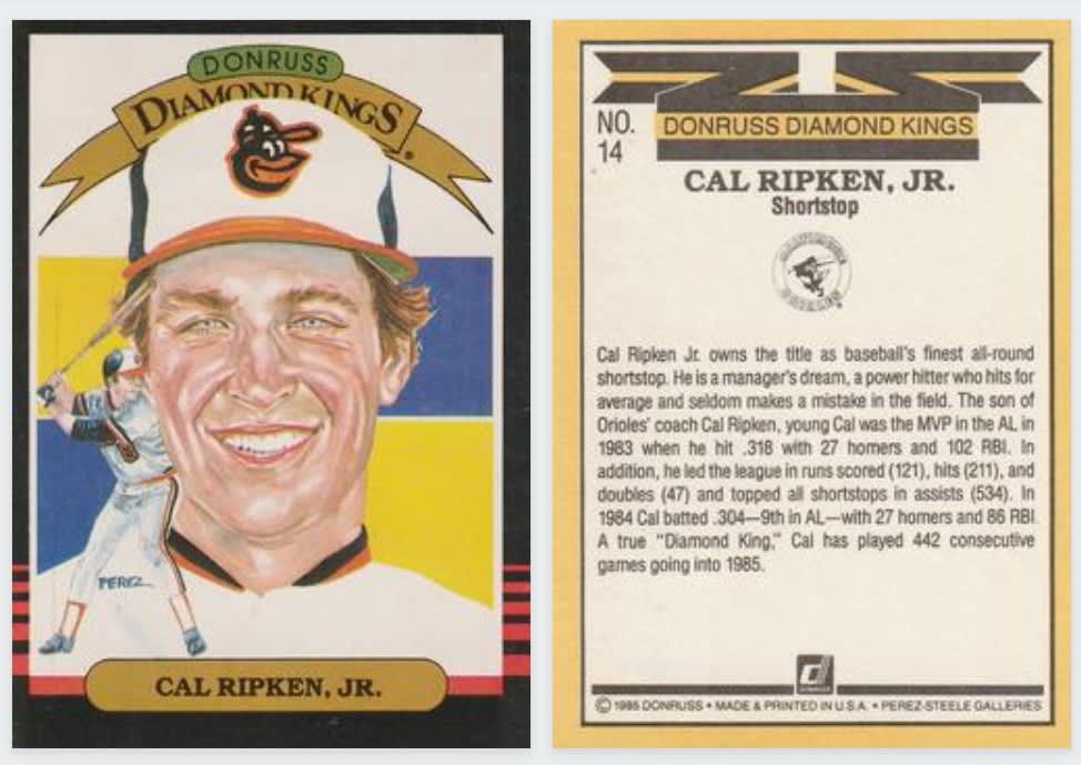 The Five Essential Donruss Diamond Kings of 1985