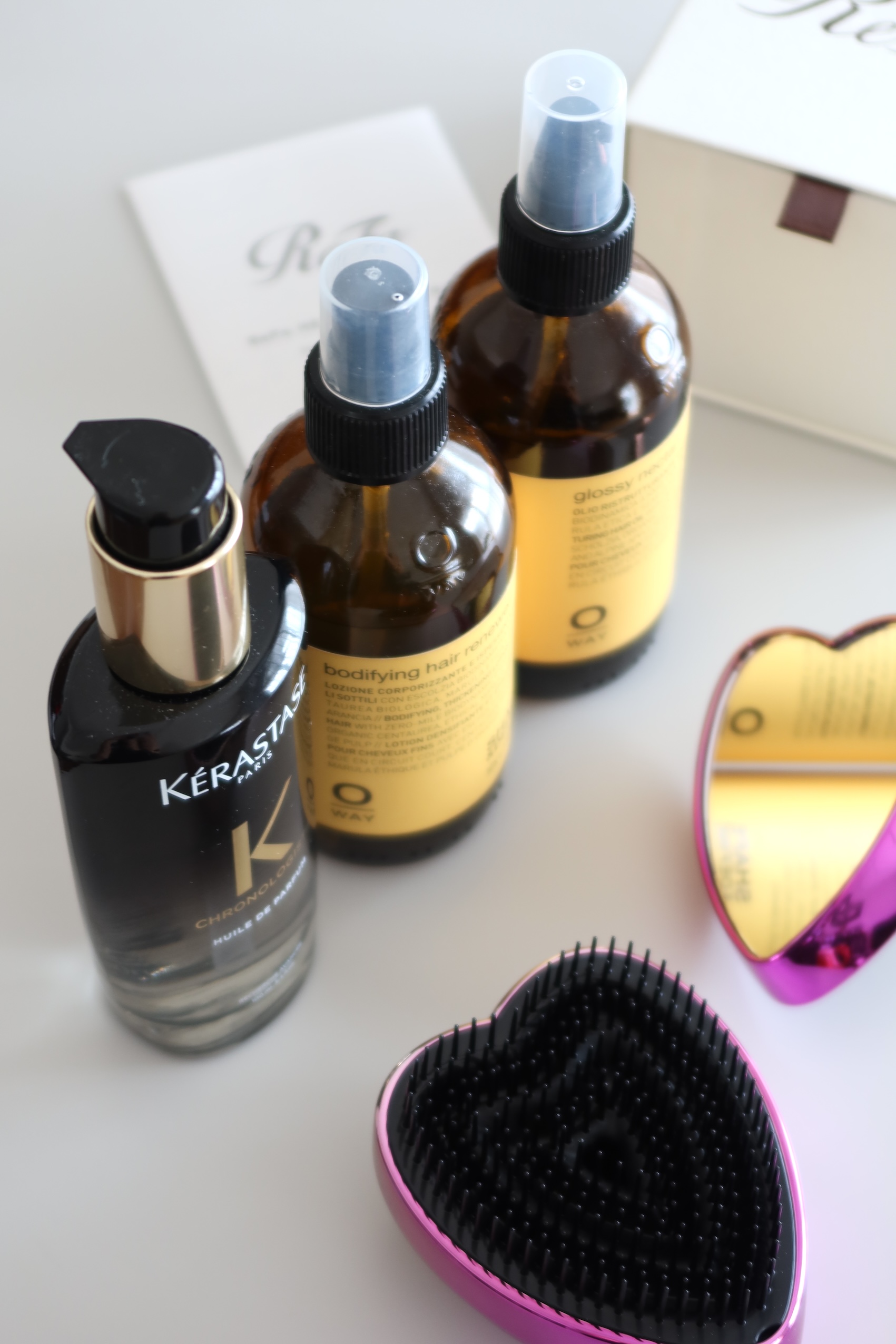 Refaハートブラシとおすすめオイル＆スプレー【愛用ヘアケアアイテム