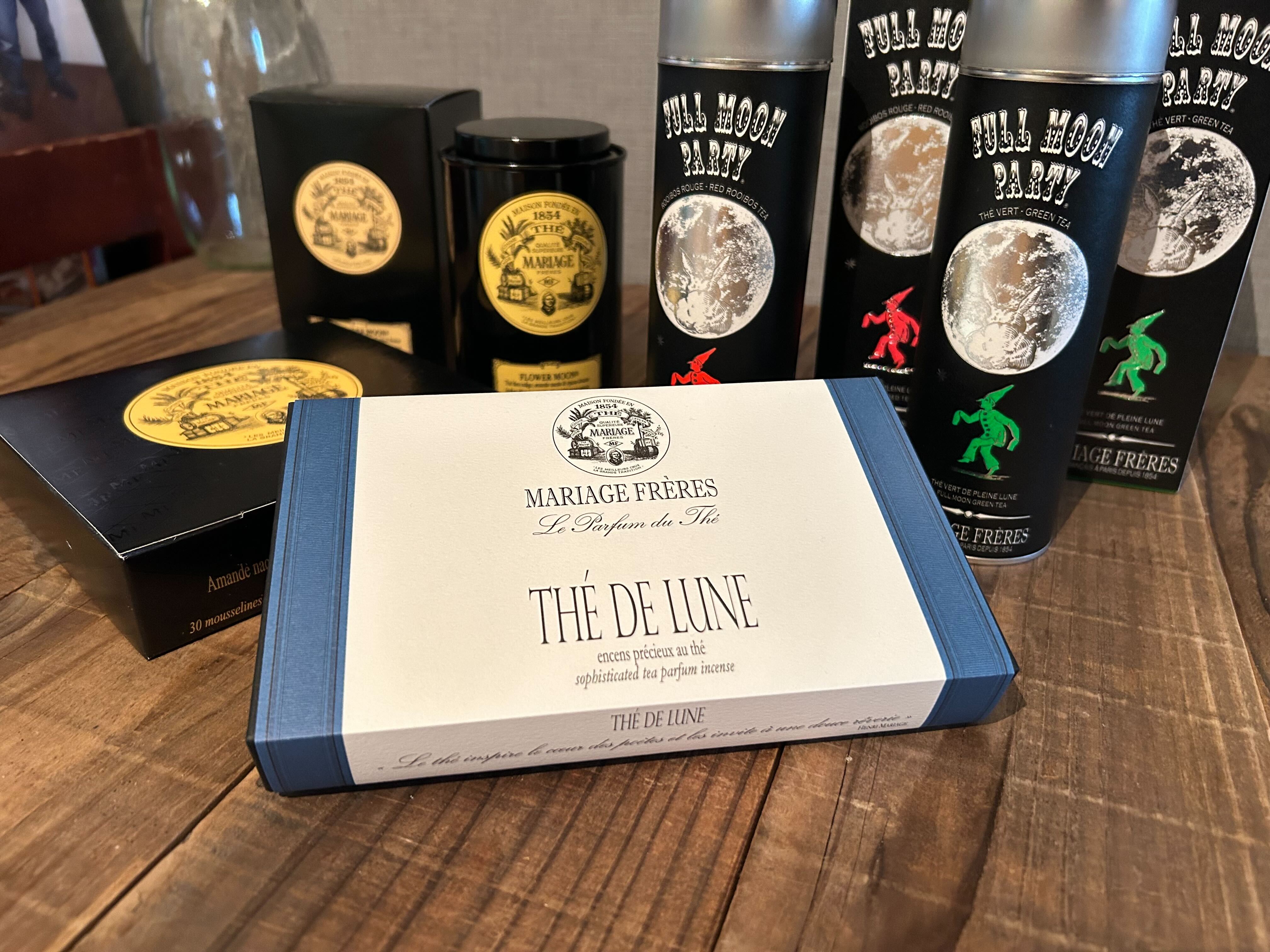 マリアージュフレールの人気のお香『月光のお茶』に夢中／プレゼント