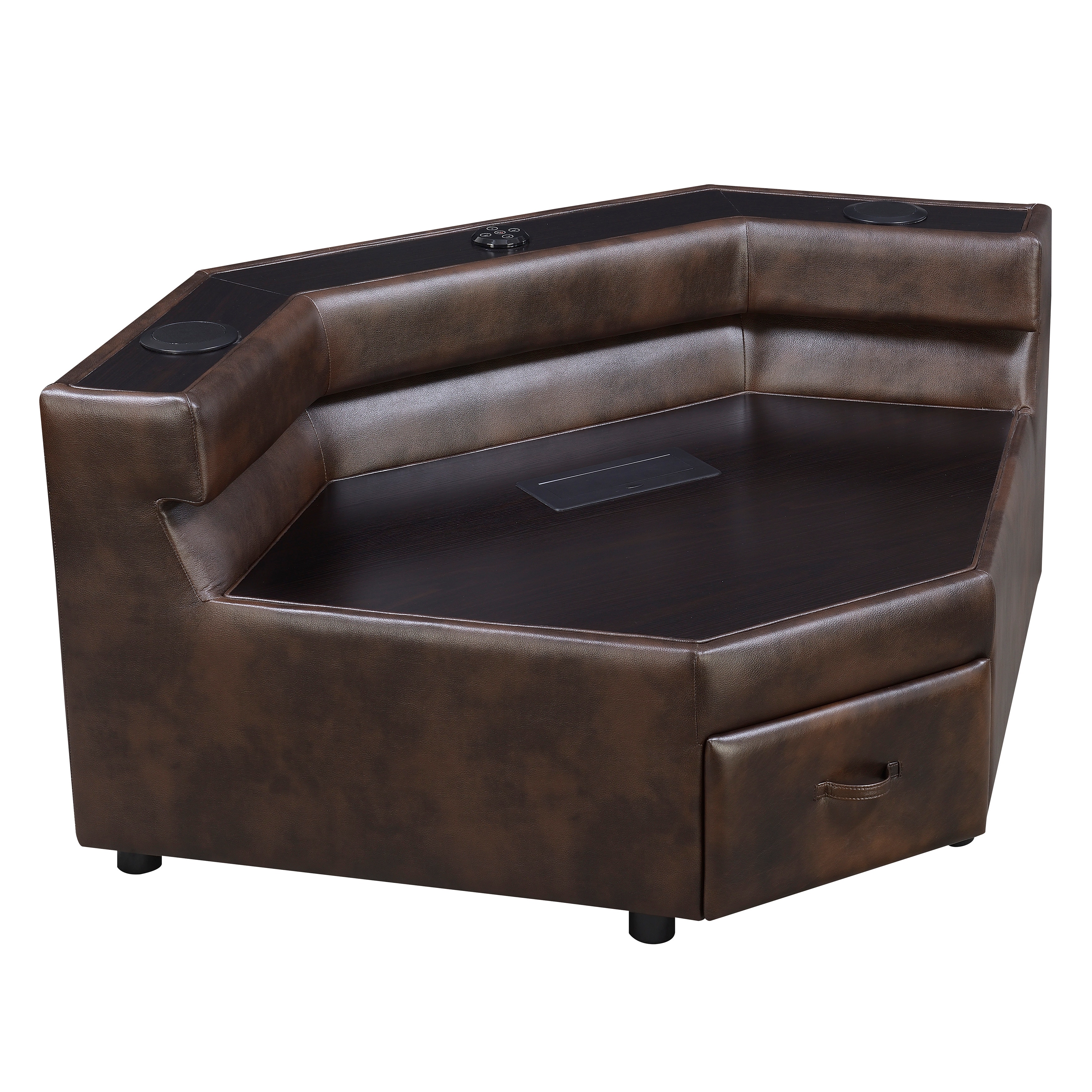 PRI Living Room Big Chief Media Wedge in Bronze A136-097-771