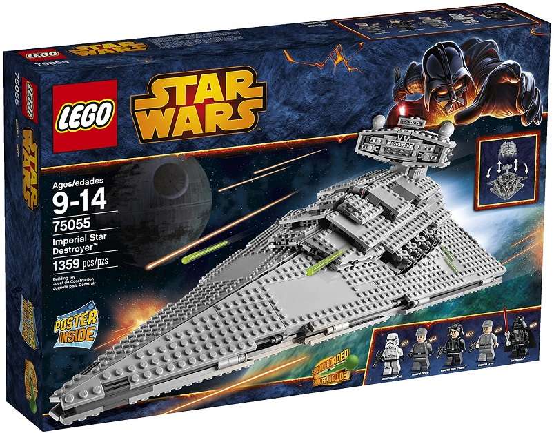 LEGO Star Wars 75055 Imperial Star Destroyer Retired Set Darth