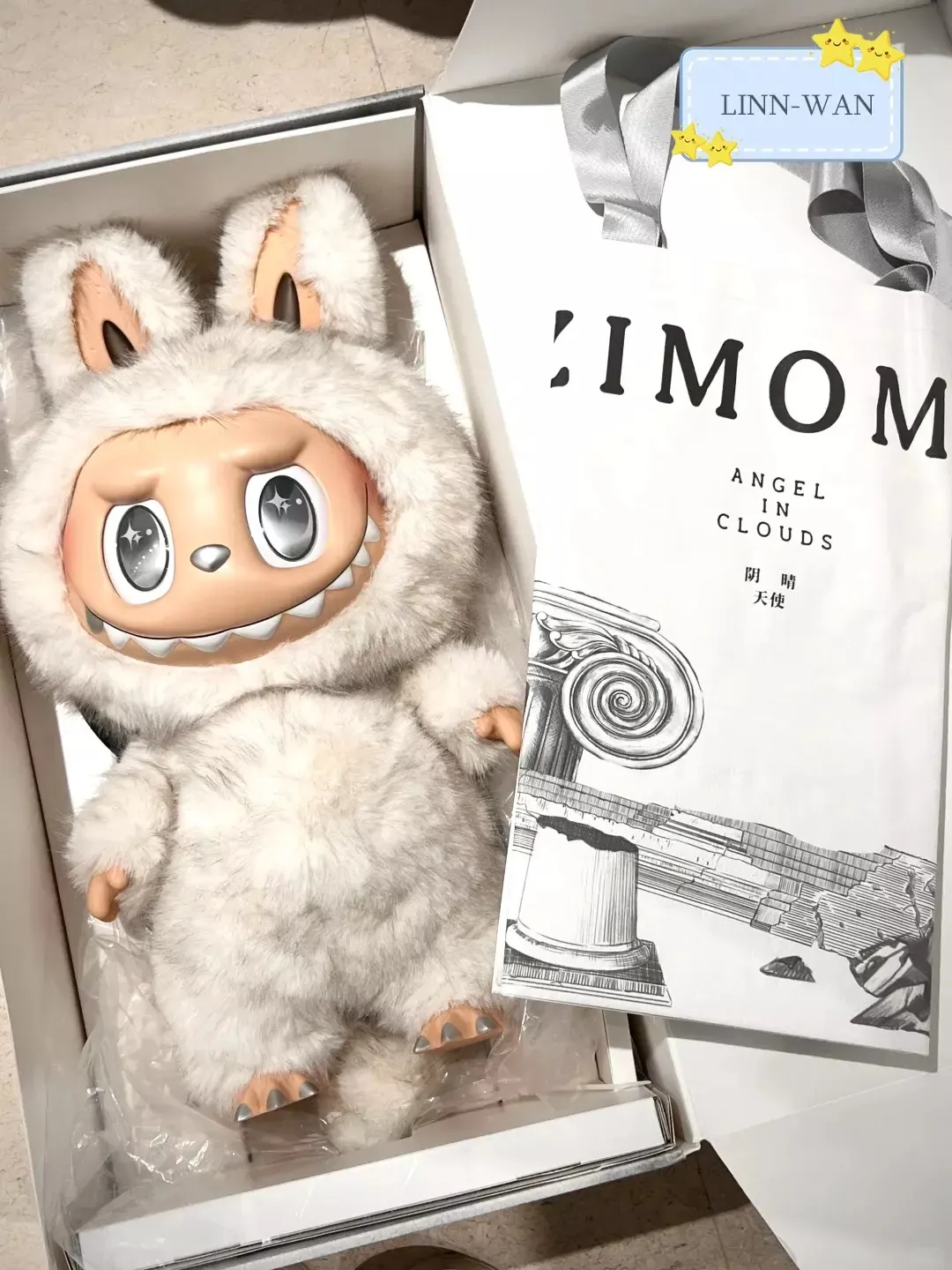 エンジェル ラブブ ANGEL IN CLOUDS ZIMOMO ぬいぐるみ The Monsters