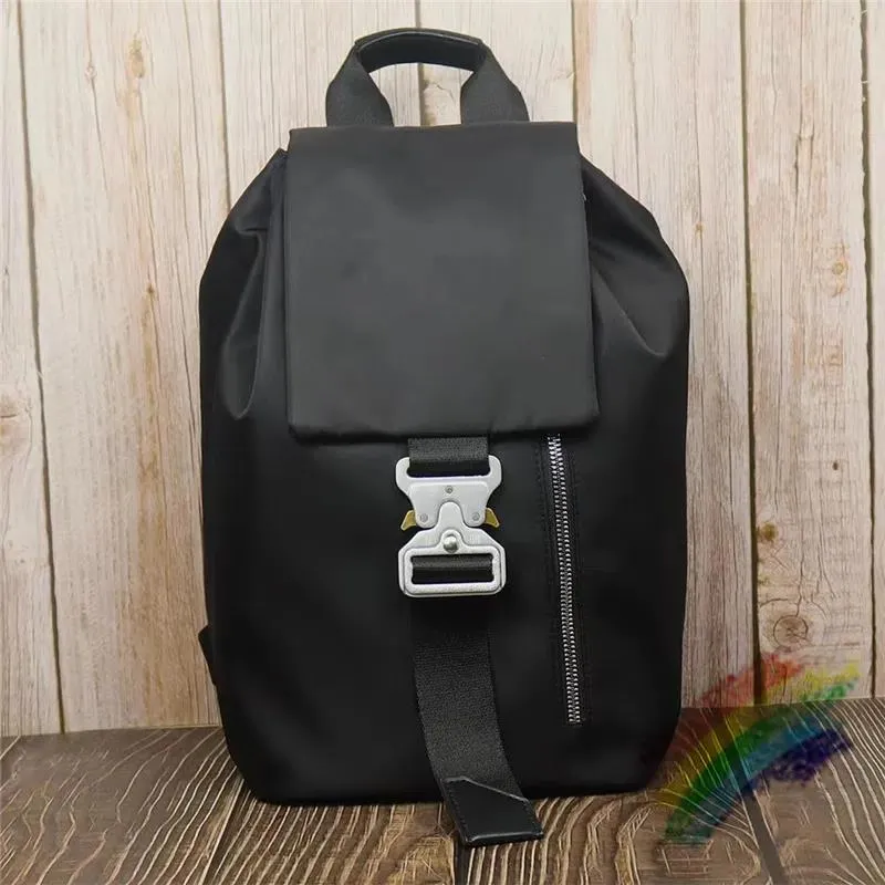 1017 ALYX 9SM Nylon Backpack with String Closure and Lock