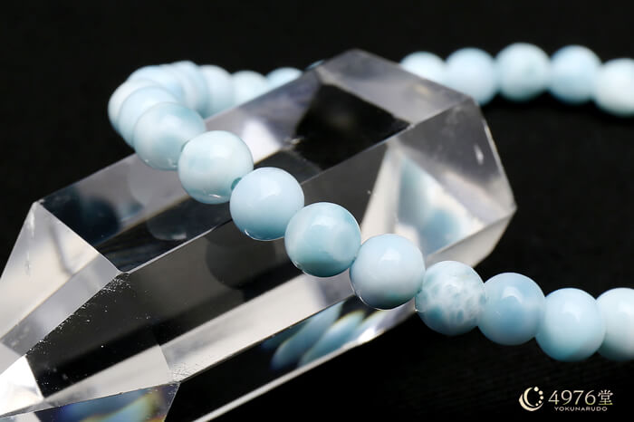ラリマー ブレスレット 5mm ｜ 天然石通販の4976堂