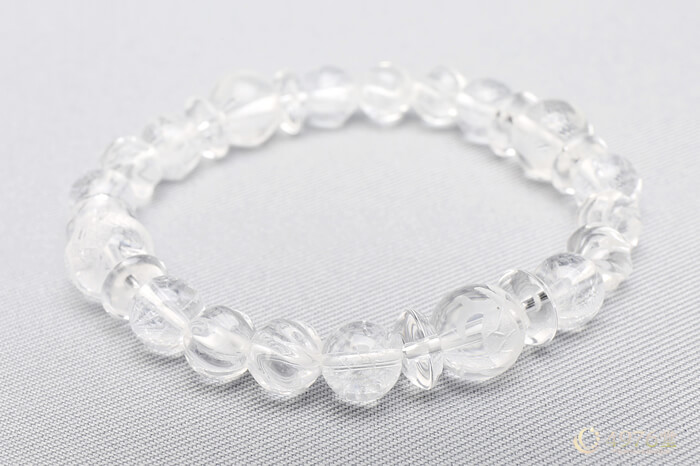 四神獣・クラック水晶 ブレスレット ｜ 天然石通販の4976堂