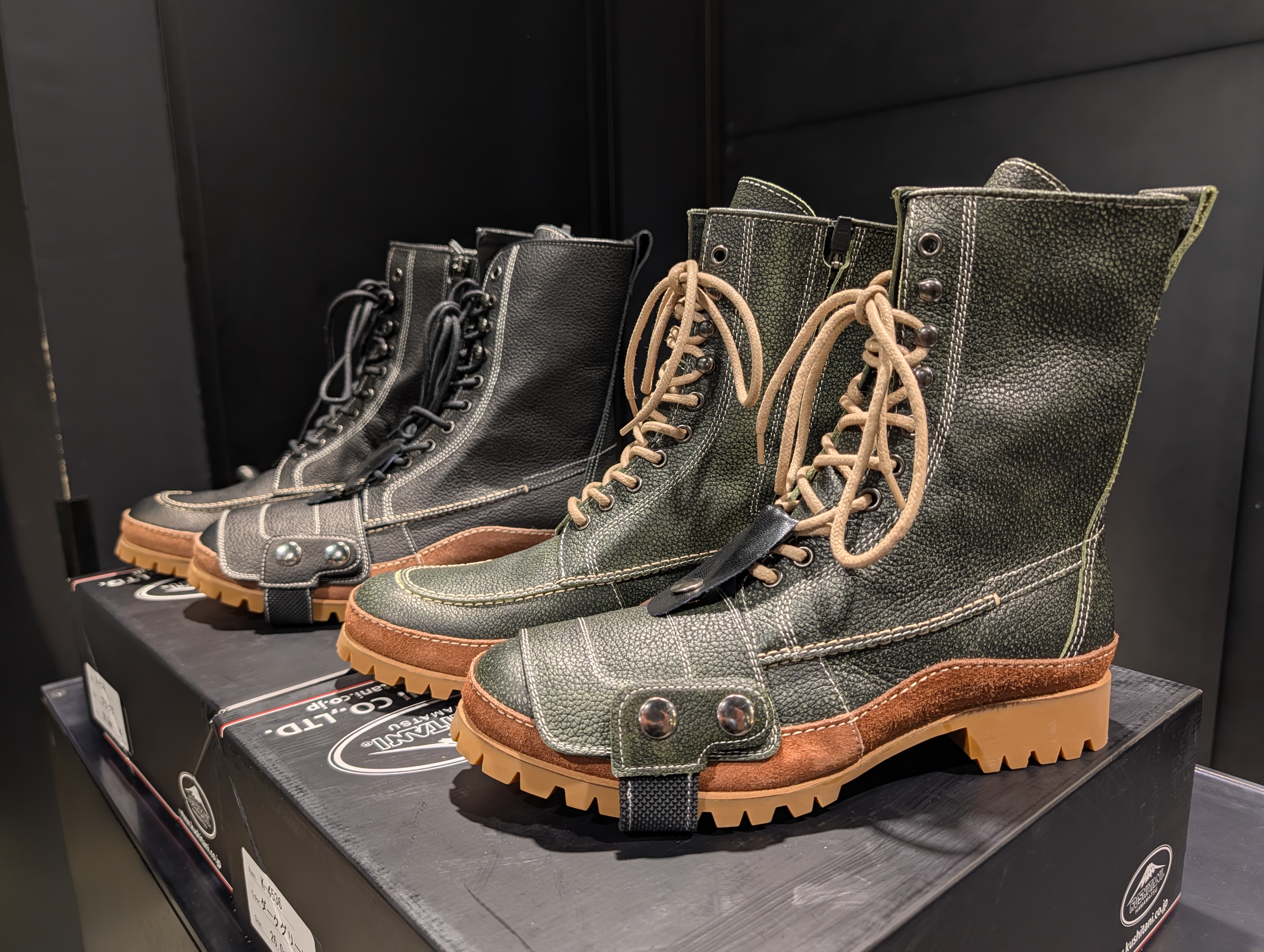 K-4536＞モカシンブーツの商品紹介：KUSHITANI 横浜店 | KUSHITANI