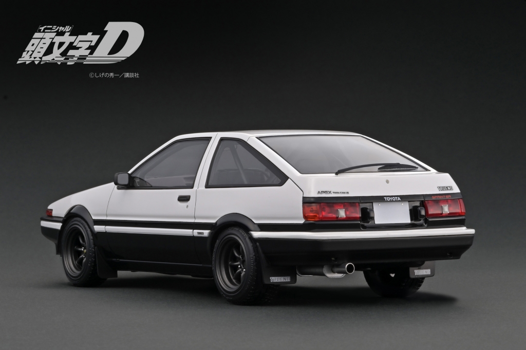web optionで紹介！「藤原拓海フィギュア付き!」頭文字D「AE86」の新作