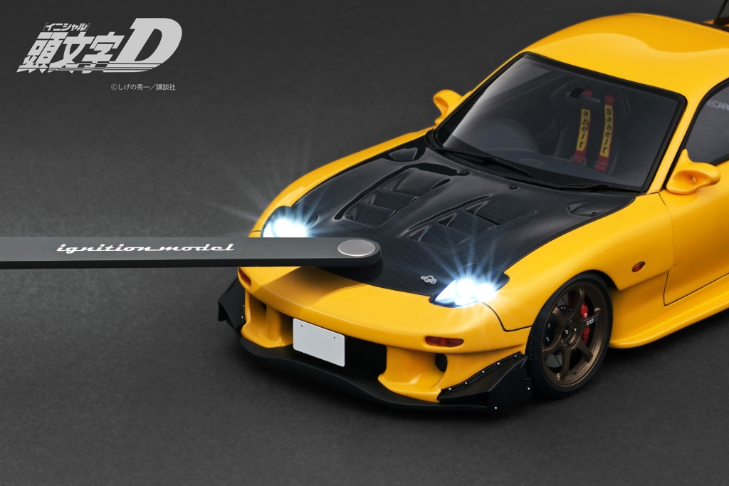 本日昼12時ご予約スタート！1/18『頭文字D』高橋啓介の愛車「1/18 RX-7