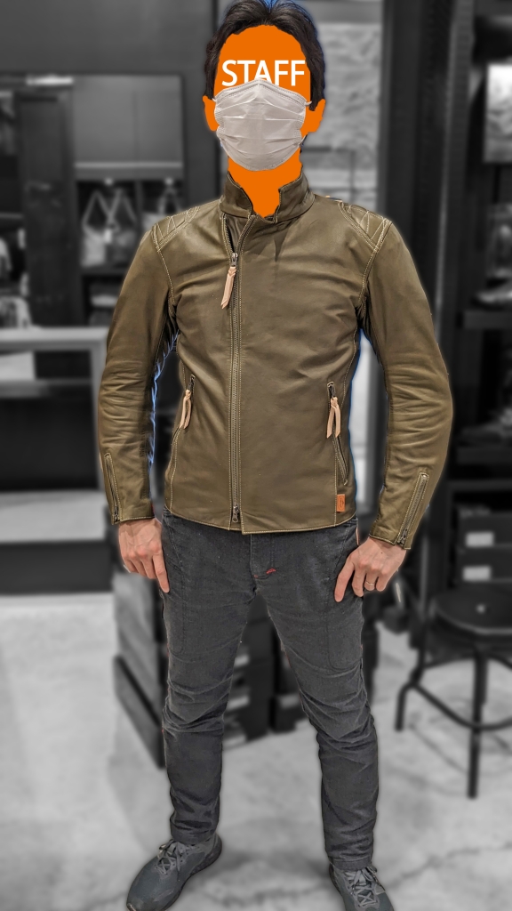 入荷速報】K-0714 アンフィニッシュドジャケットII の「L」サイズ【新