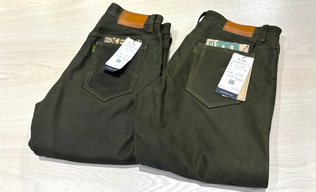 入荷情報】EX-1220 エクスプローラージーンズ オリーブグリーン