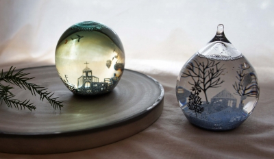 金津沙矢香さんのスノードーム 入荷しました。 - 20191226_2615054.jpg