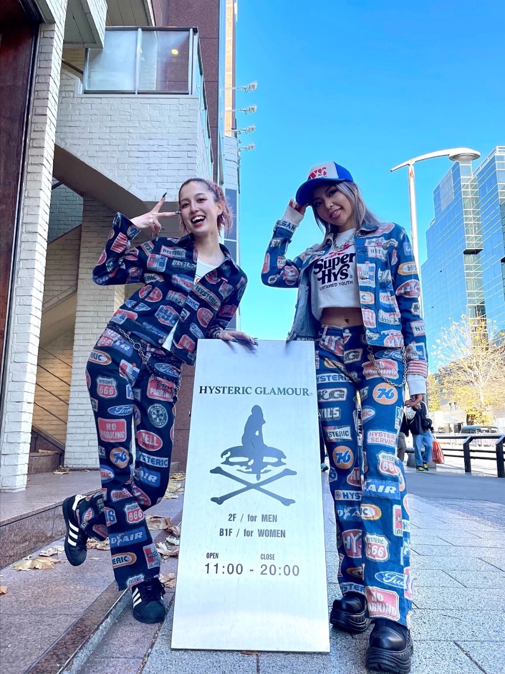 HYSTERIC GLAMOUR渋谷店Rily / HYSTERIC GLAMOUR styling