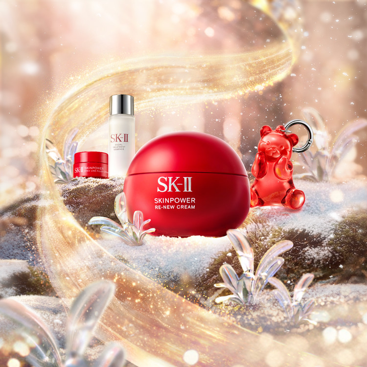 SK-II】ホリデーは可愛い“ぴてくま”と一緒！ スターアイテムだらけの