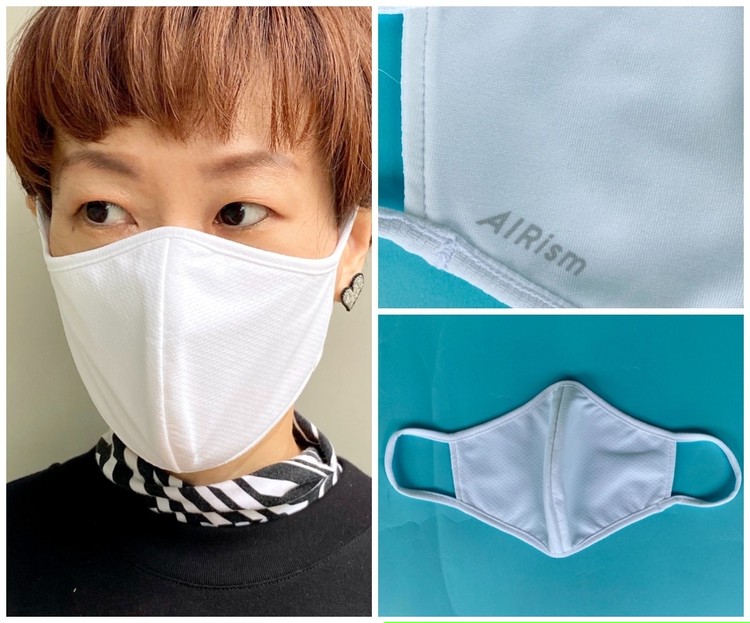 ユニクロ（UNIQLO）エアリズムマスクをレビュー！】着用フィット感