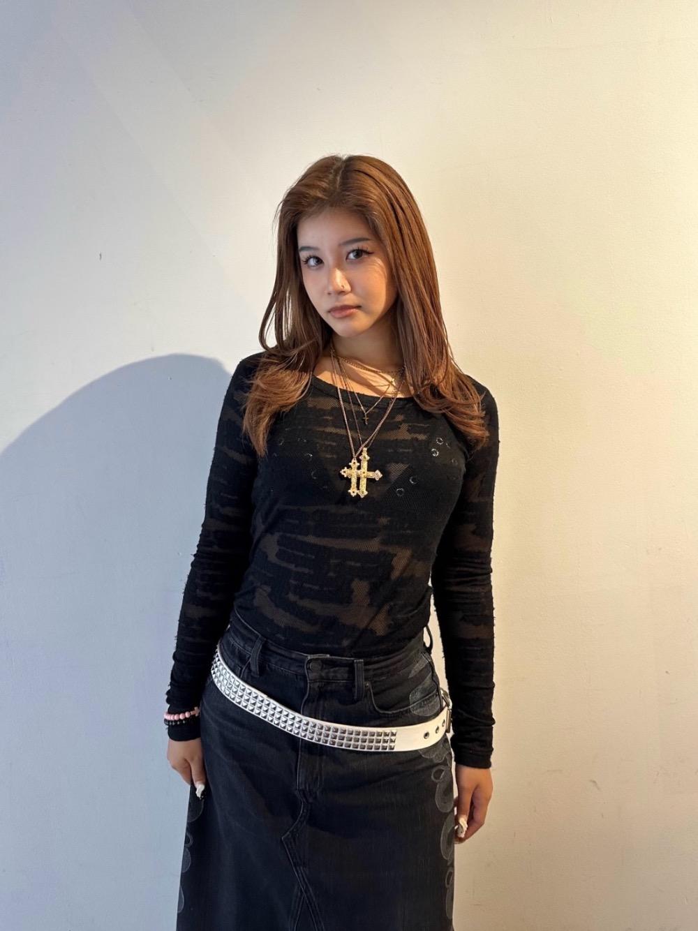 y2k✨️ 00s HYSTERIC GLAMOUR スカル シアー キャミソール y2k