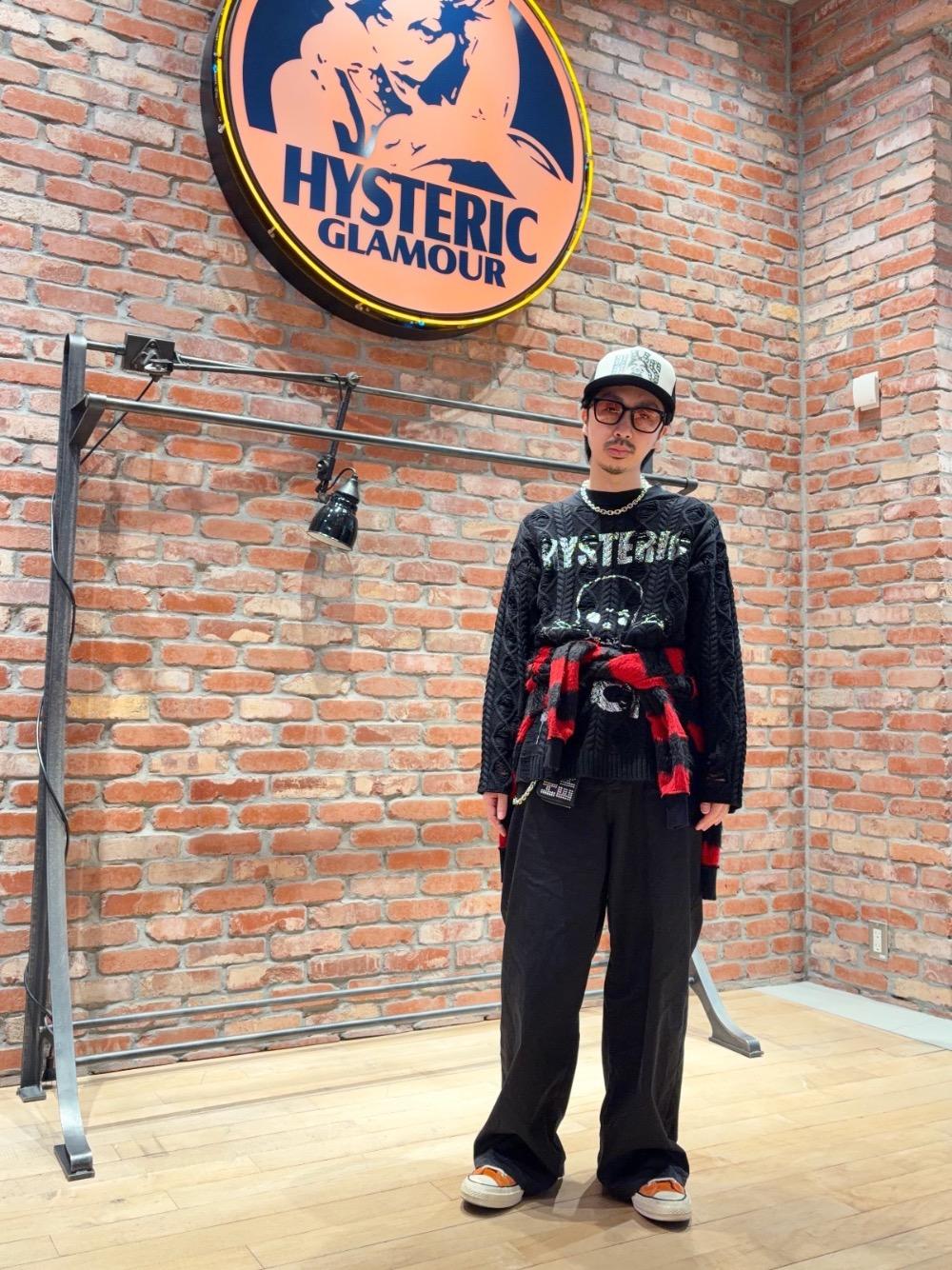 SEE NO EVIL スタッズメッシュキャップ|HYSTERIC GLAMOUR WOMEN