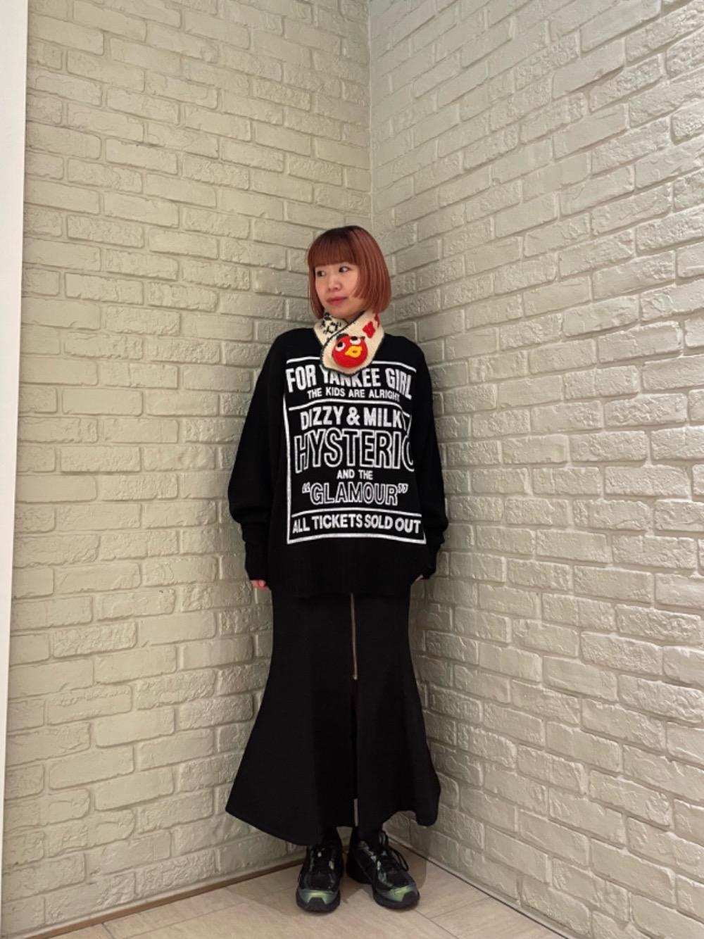 手編みネックウォーマー|HYSTERIC GLAMOUR WOMEN | HYSTERIC GLAMOUR