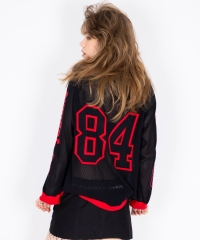 HYSTERIC84ジャカードメッシュ プルオーバー|HYSTERIC GLAMOUR WOMEN