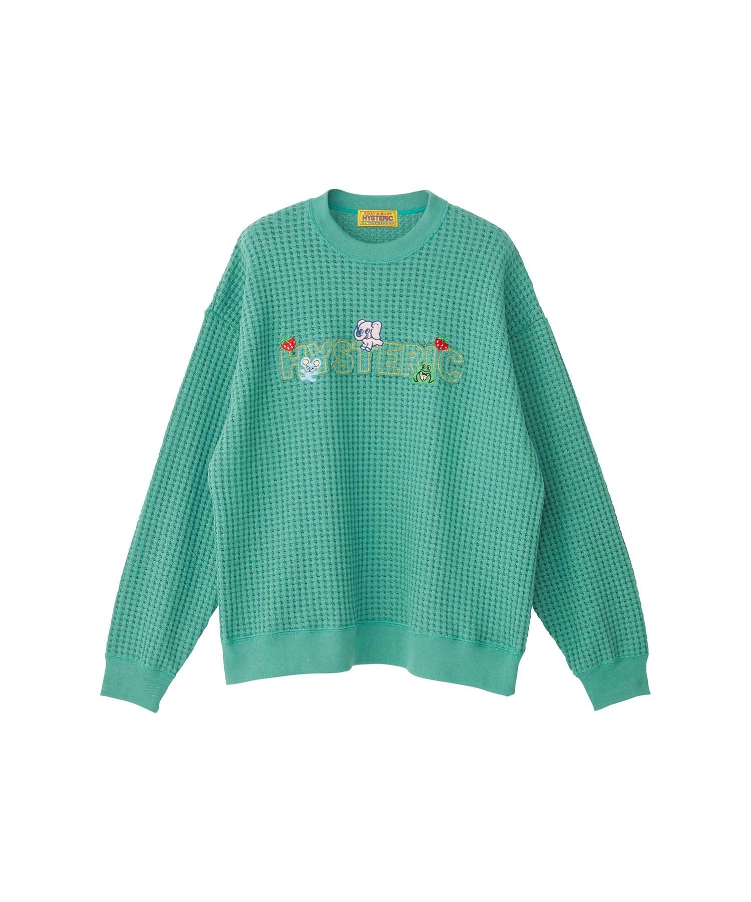 HYSTERIC HOMIES刺繍 オーバーサイズスウェット|HYSTERIC GLAMOUR