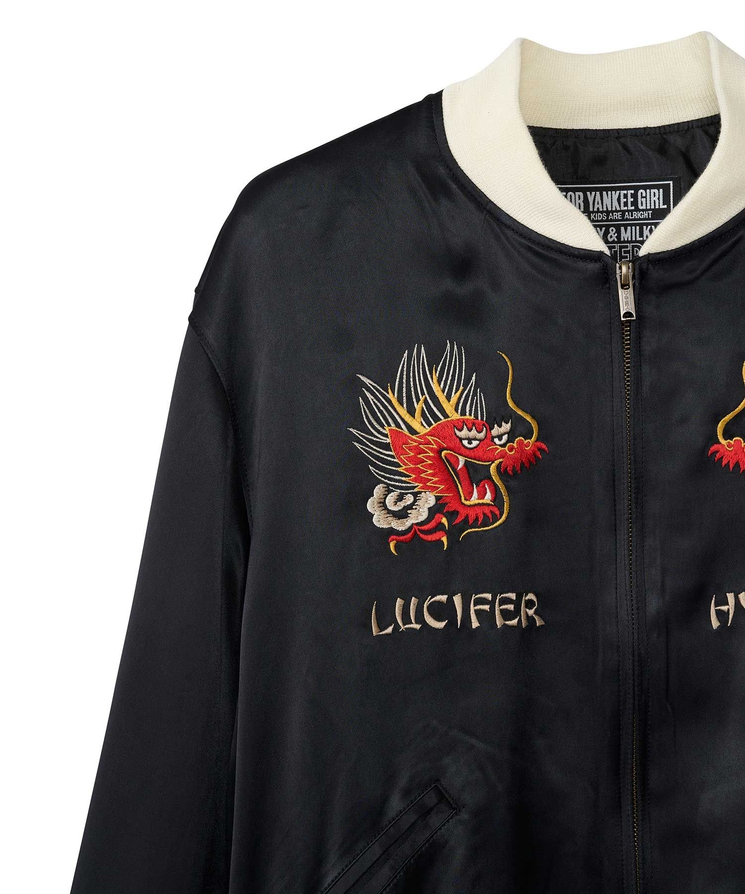 DRAGON LADY TOUR刺繍 スカジャン|HYSTERIC GLAMOUR MEN | HYSTERIC