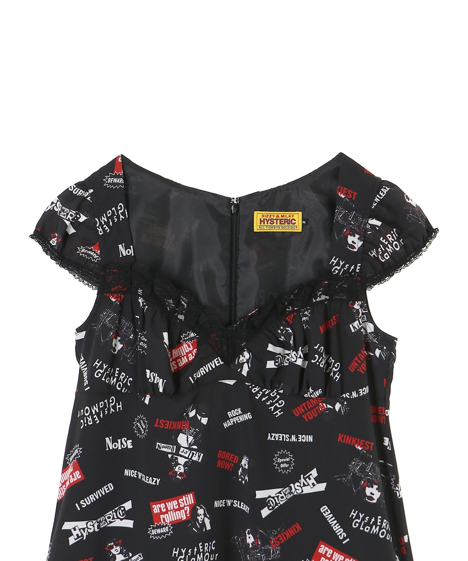 ROCK HAPPENING柄 ワンピース|HYSTERIC GLAMOUR WOMEN | HYSTERIC