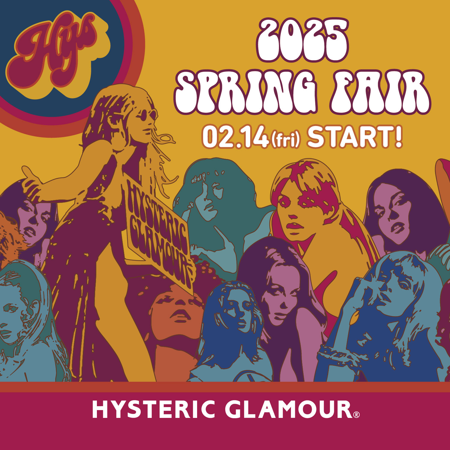 2025 SPRING FAIR | HYSTERIC GLAMOUR ONLINE STORE ヒステリック
