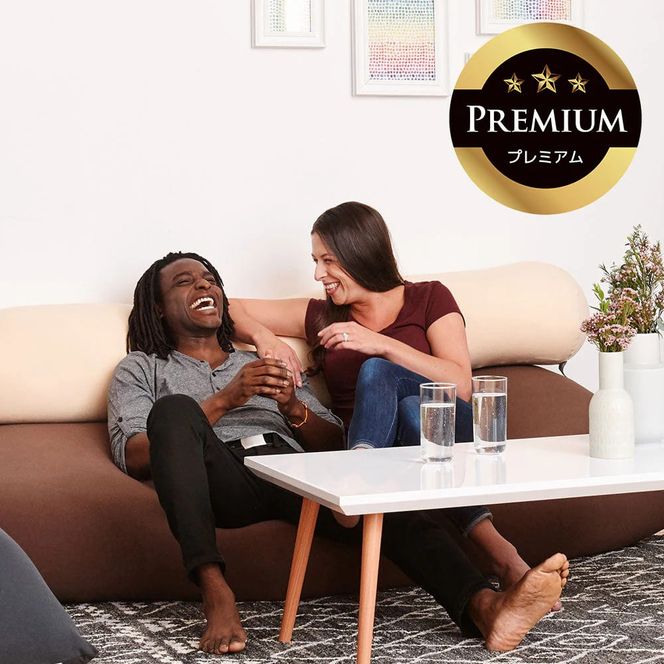 Yogibo ヨギボー サポート プレミアム （チョコレートブラウン