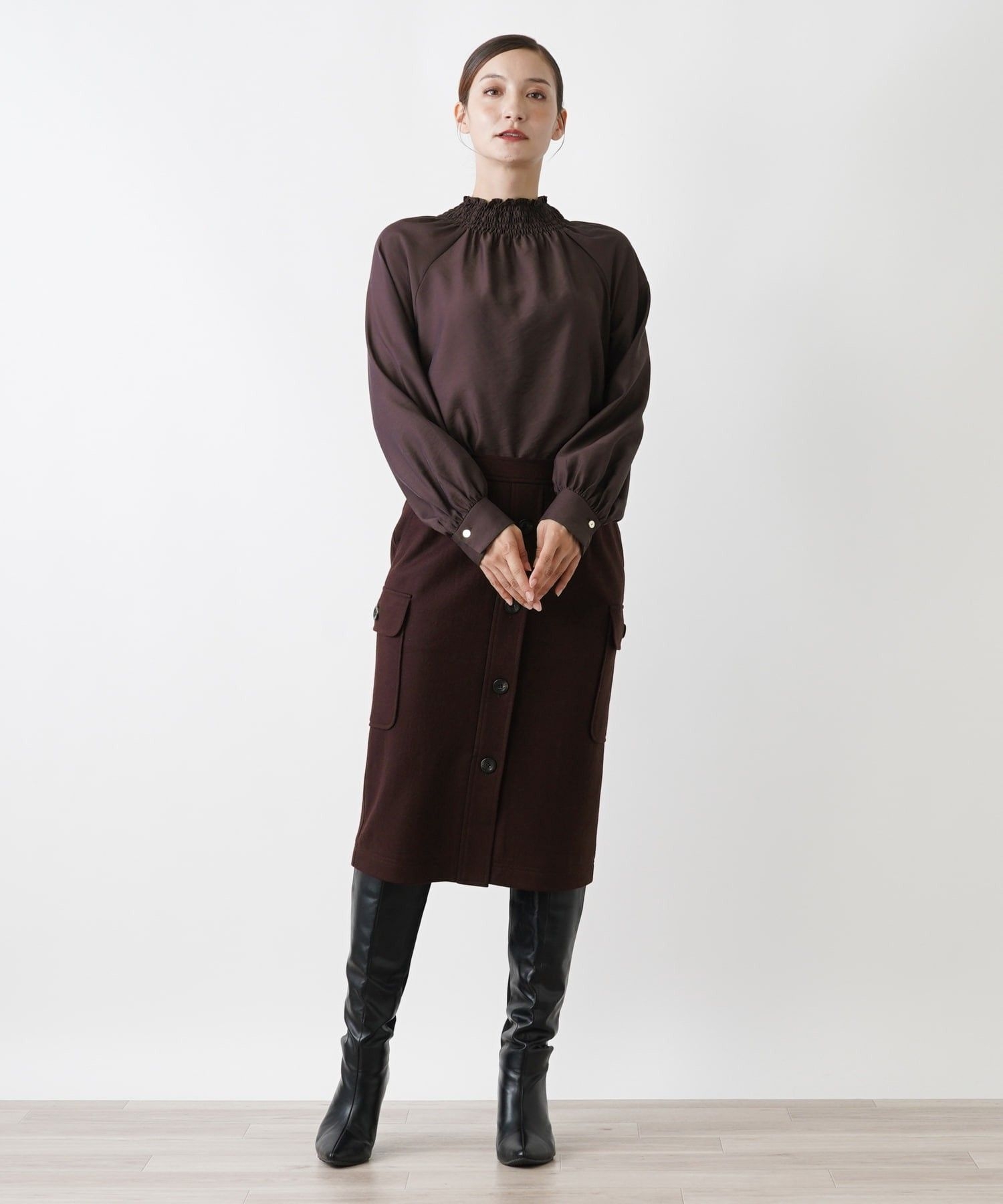 ブラウス【Leilian WHITE LABEL】|レリアン | レリアン公式オンライン