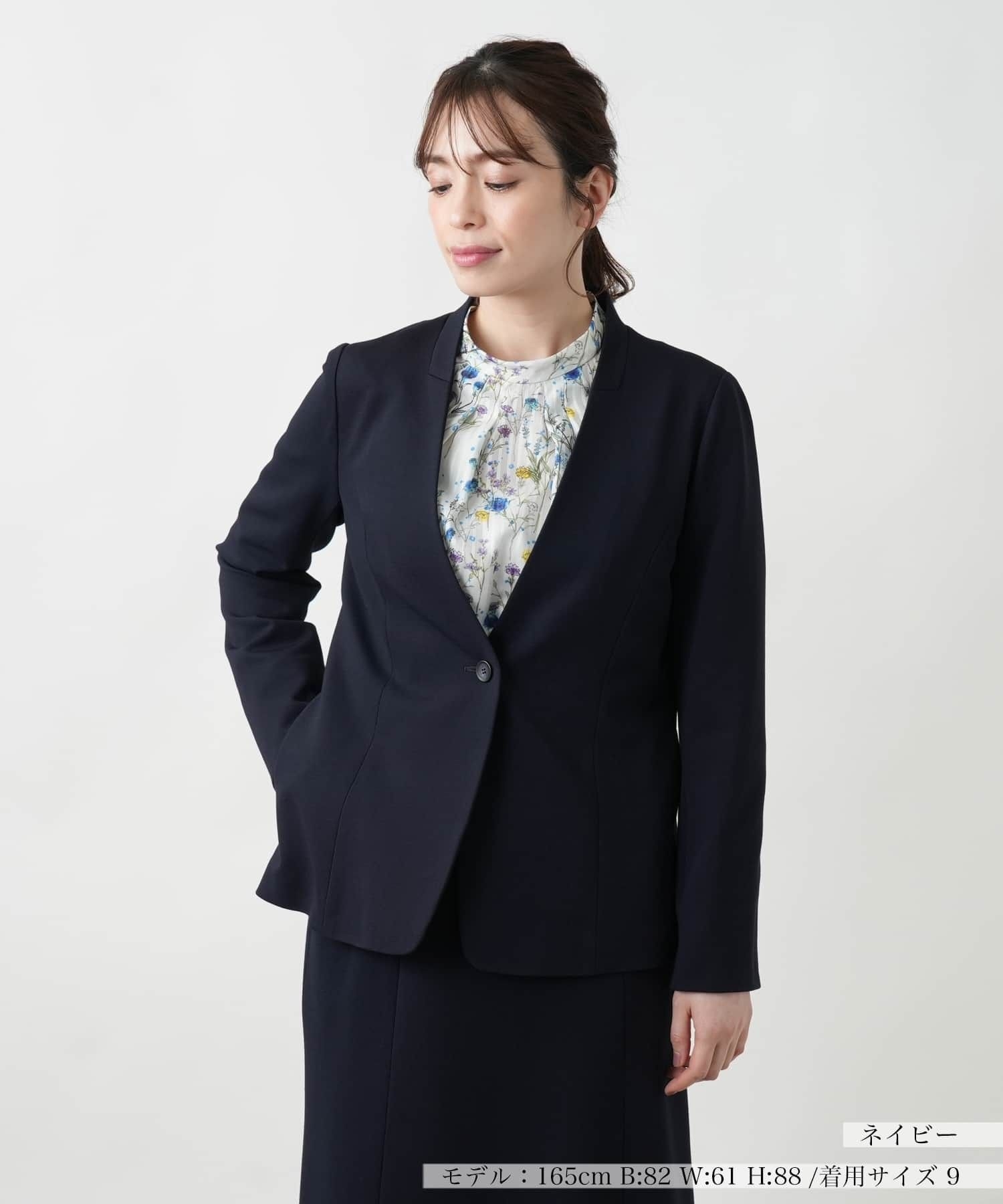 ノーカラージャケット|レリアン | レリアン公式オンラインストア