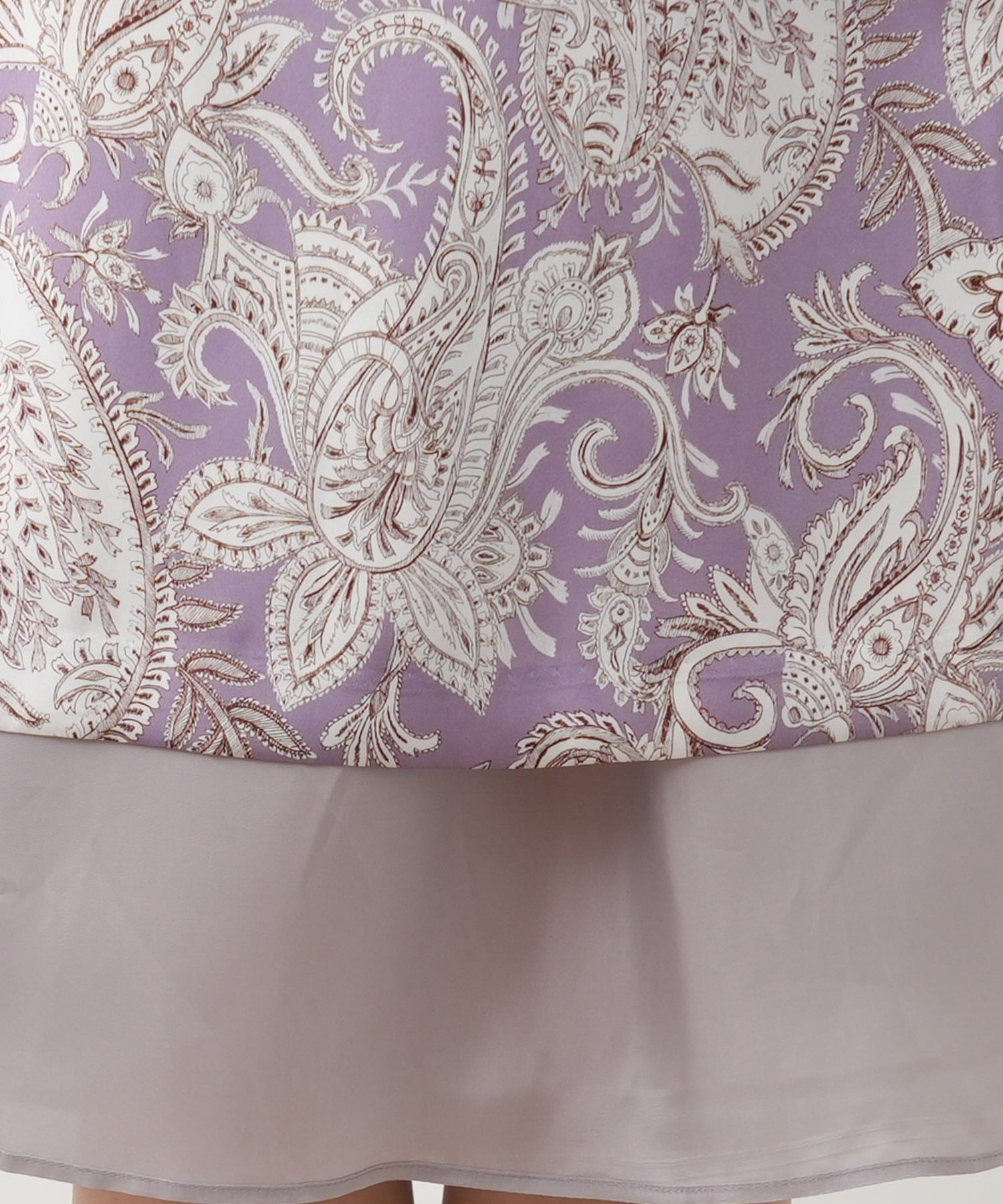 ペイズリー柄フリルワンピース|レリアン | レリアン公式オンラインストア