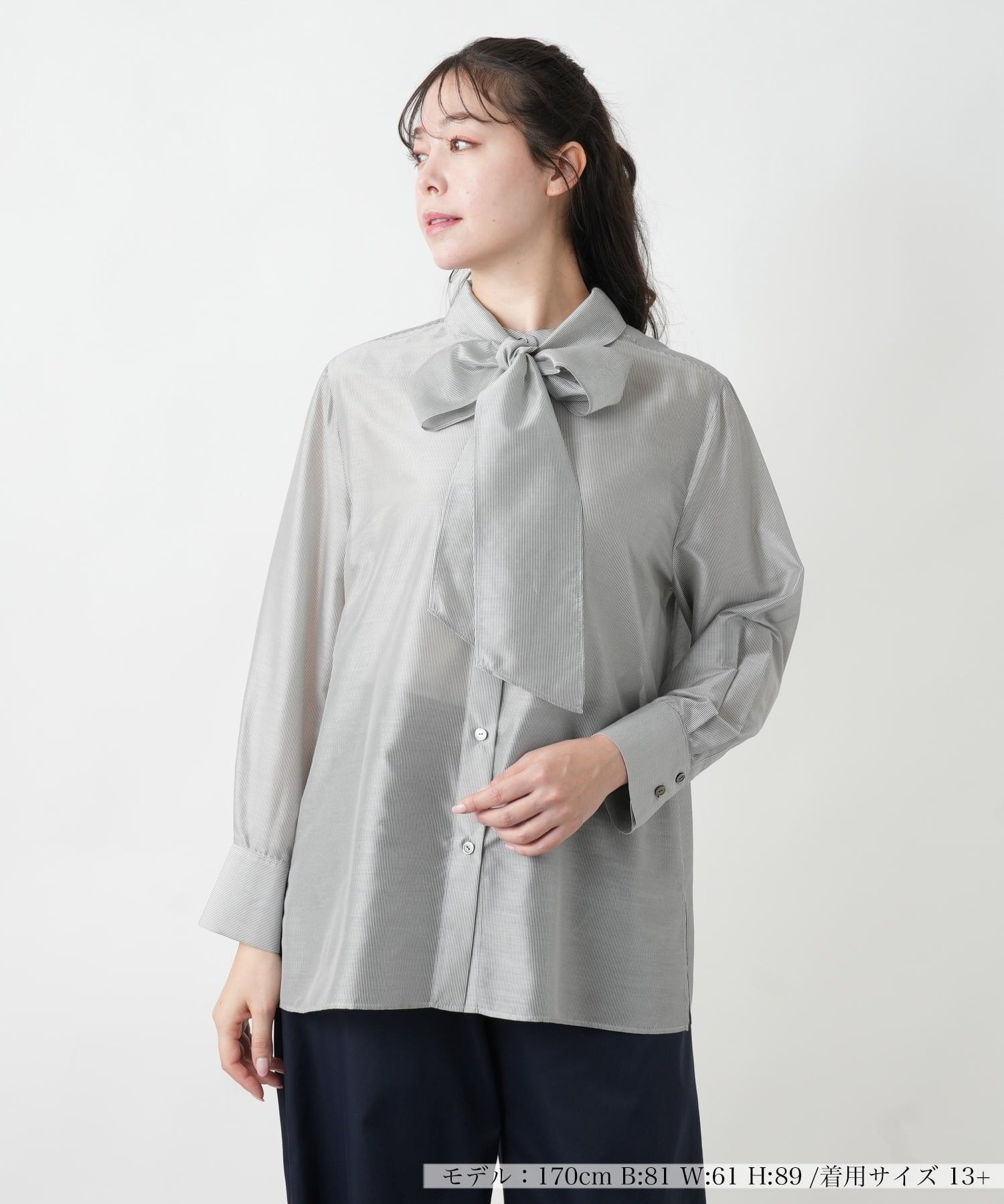 店舗人気】【ウォッシャブル】ブラウス|レリアン プラスハウス