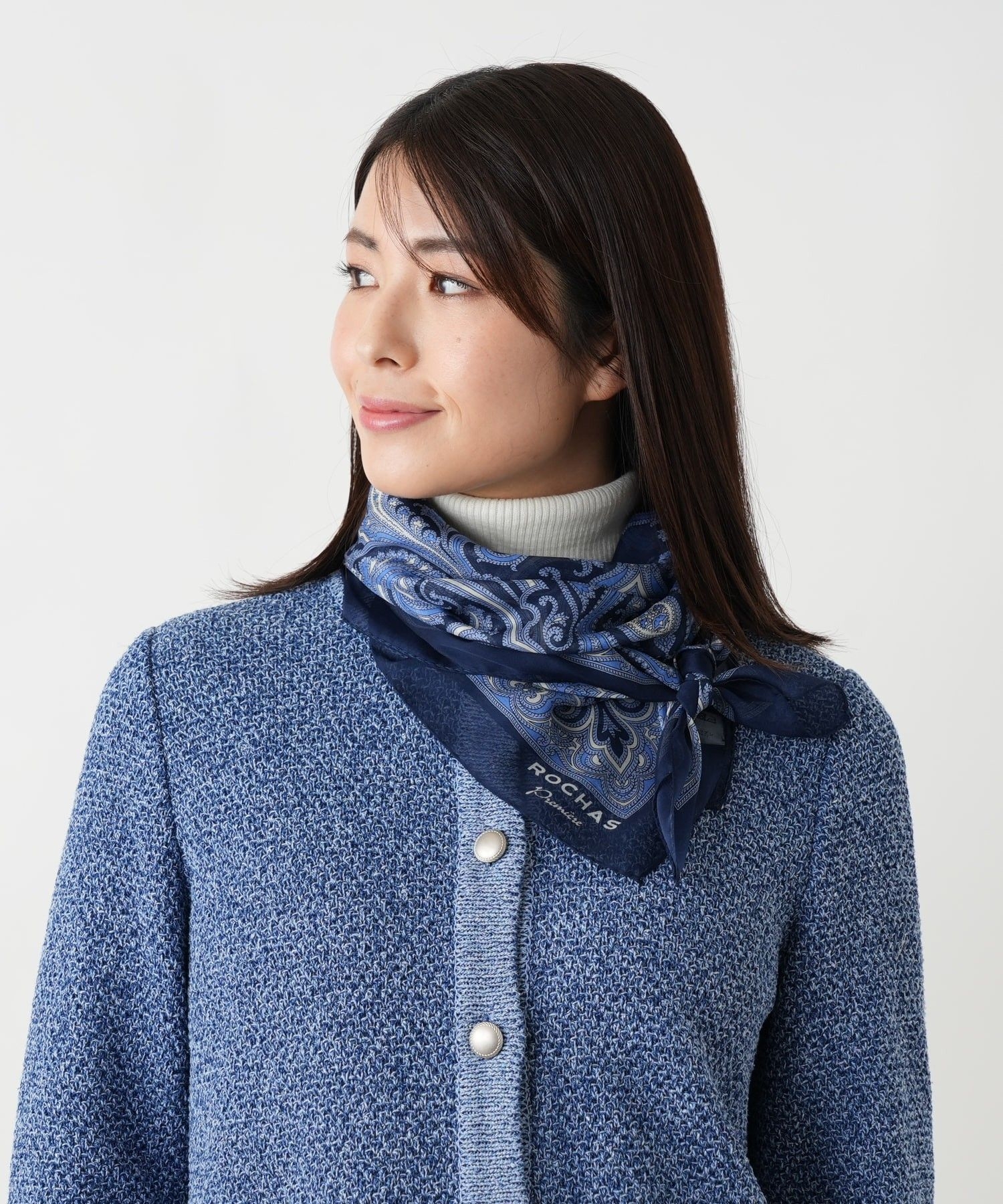 店舗人気】ペイズリー柄スカーフ|レリアン プラスハウス | レリアン