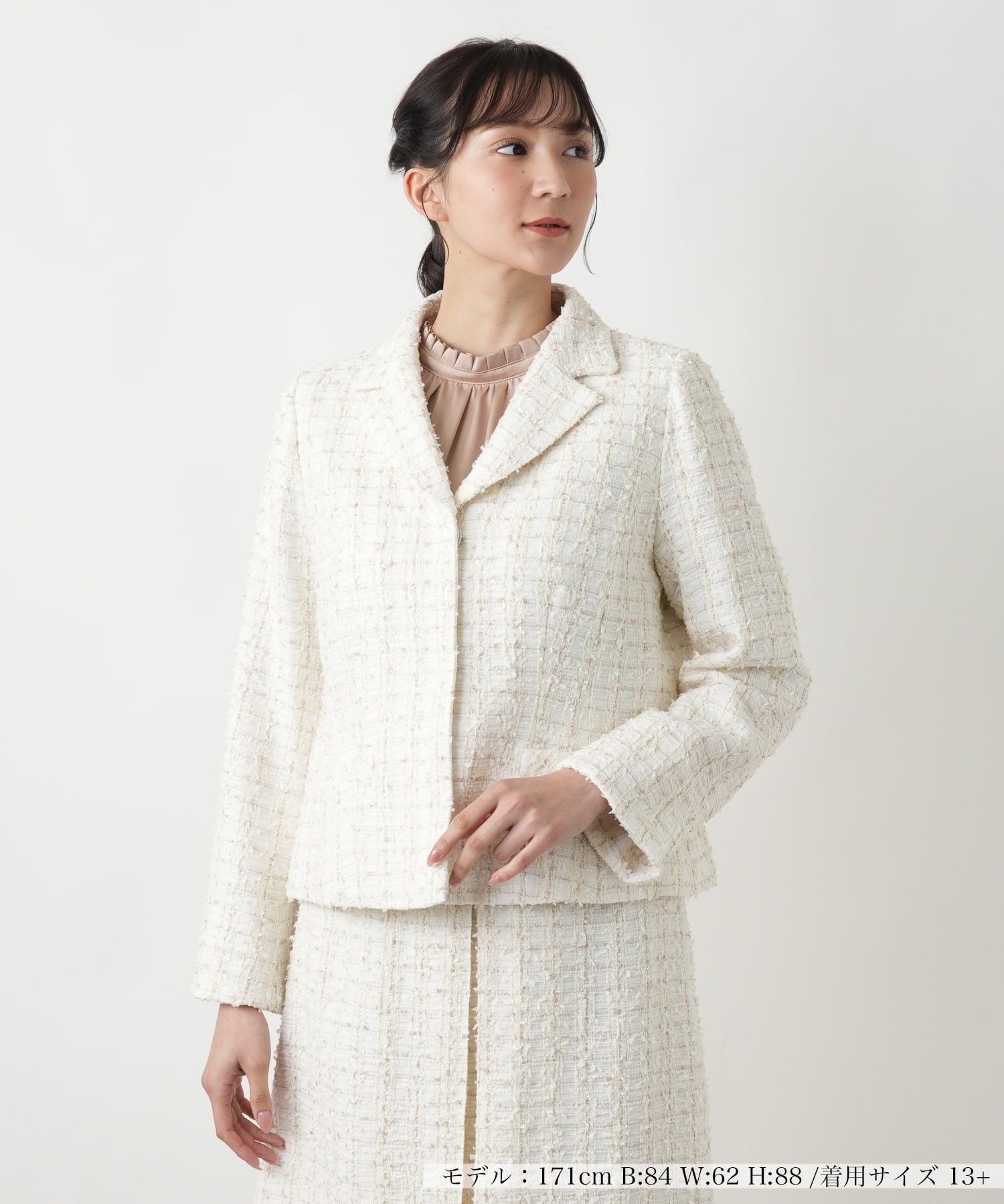 ツイードジャケット|レリアン プラスハウス | レリアン公式オンライン