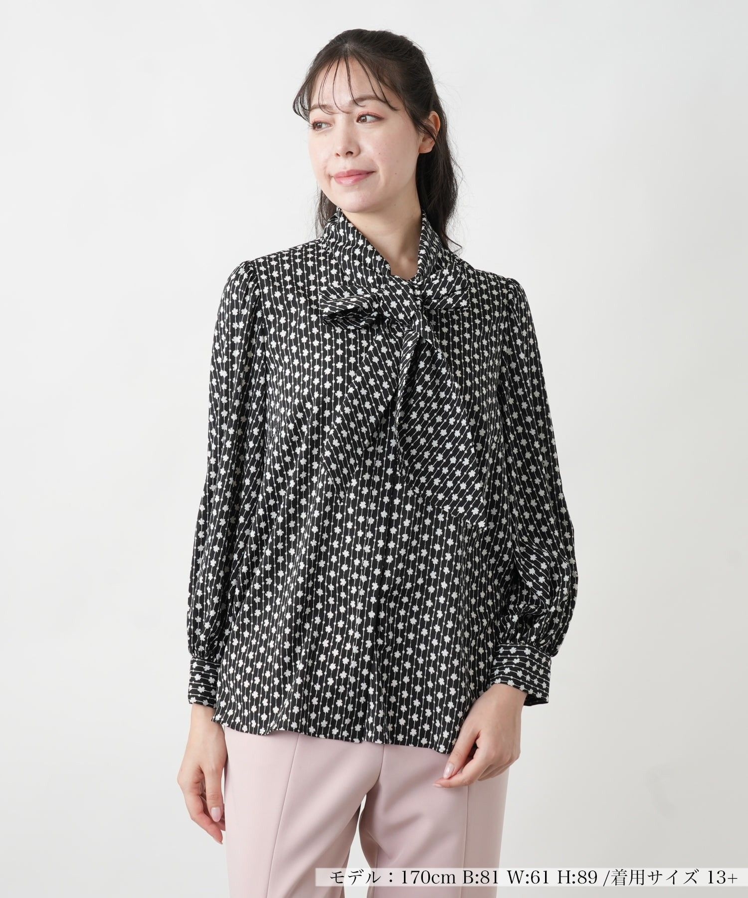 店舗人気】ボウタイブラウス|レリアン プラスハウス | レリアン公式