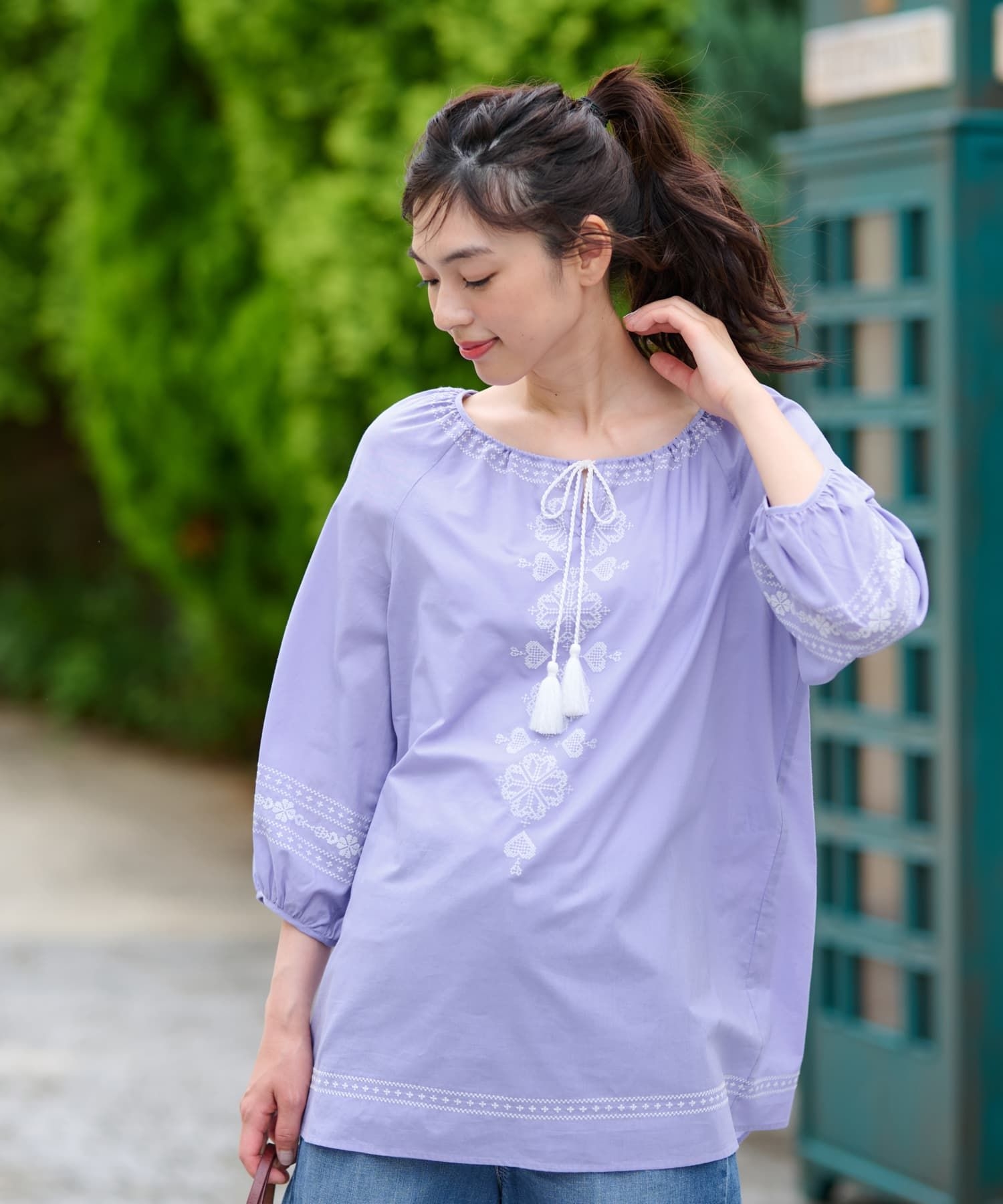 バルーンスリーブブラウス|キャラ・オ・クルス | レリアン公式