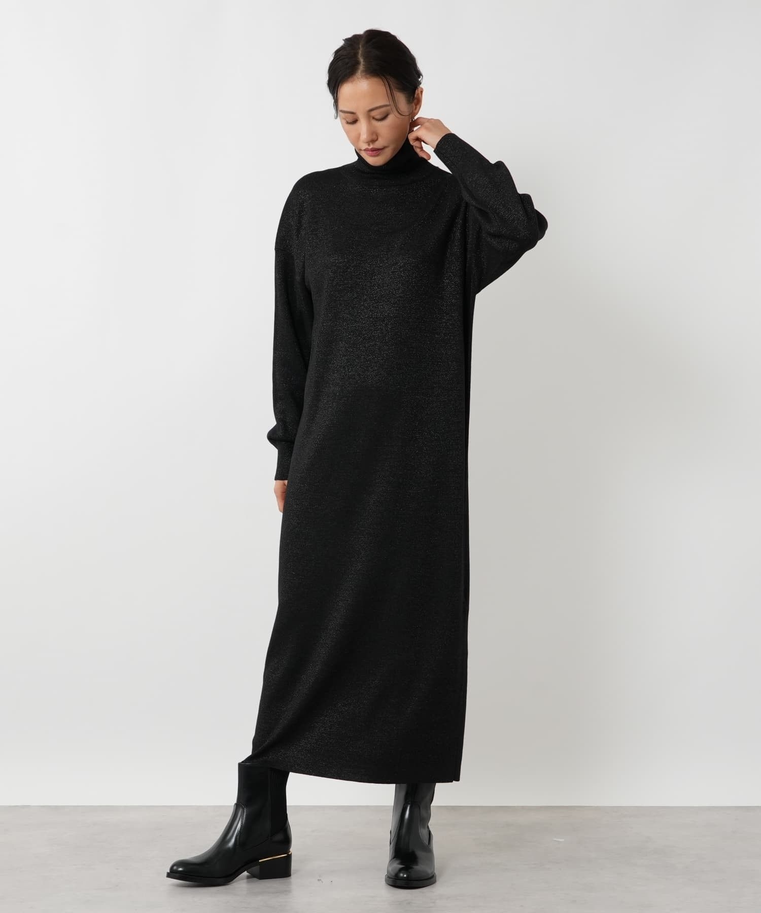 タートルネックニットワンピース【THREE DOTS】|ネミカ | レリアン公式