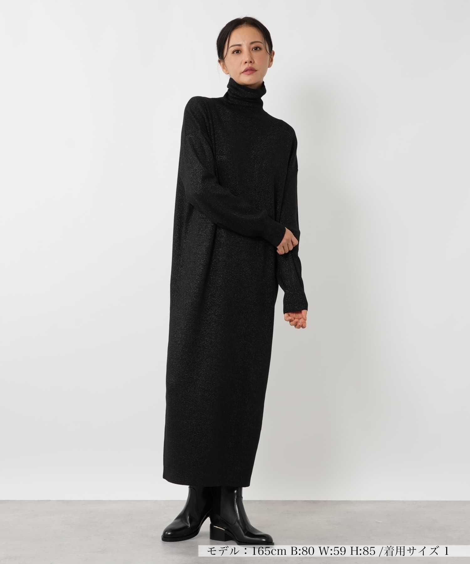 タートルネックニットワンピース【THREE DOTS】|ネミカ | レリアン公式