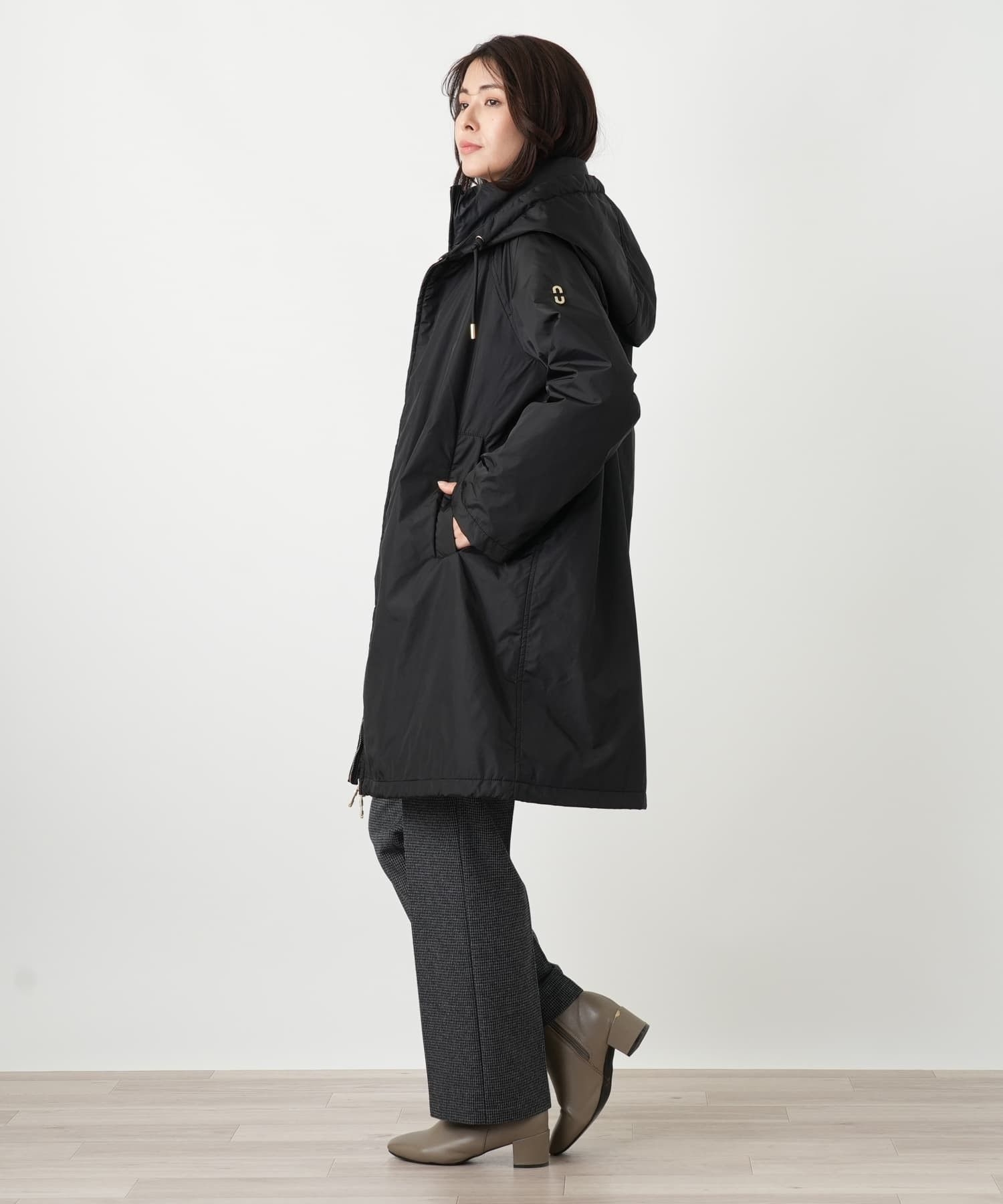 2WAYフーデッドジップコート|レリアン | レリアン公式オンラインストア