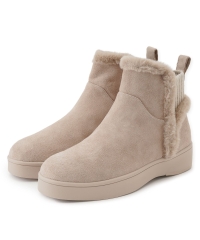 22.5～23.5cm】バックゴアボアショートブーツ|LANVIN COLLECTION