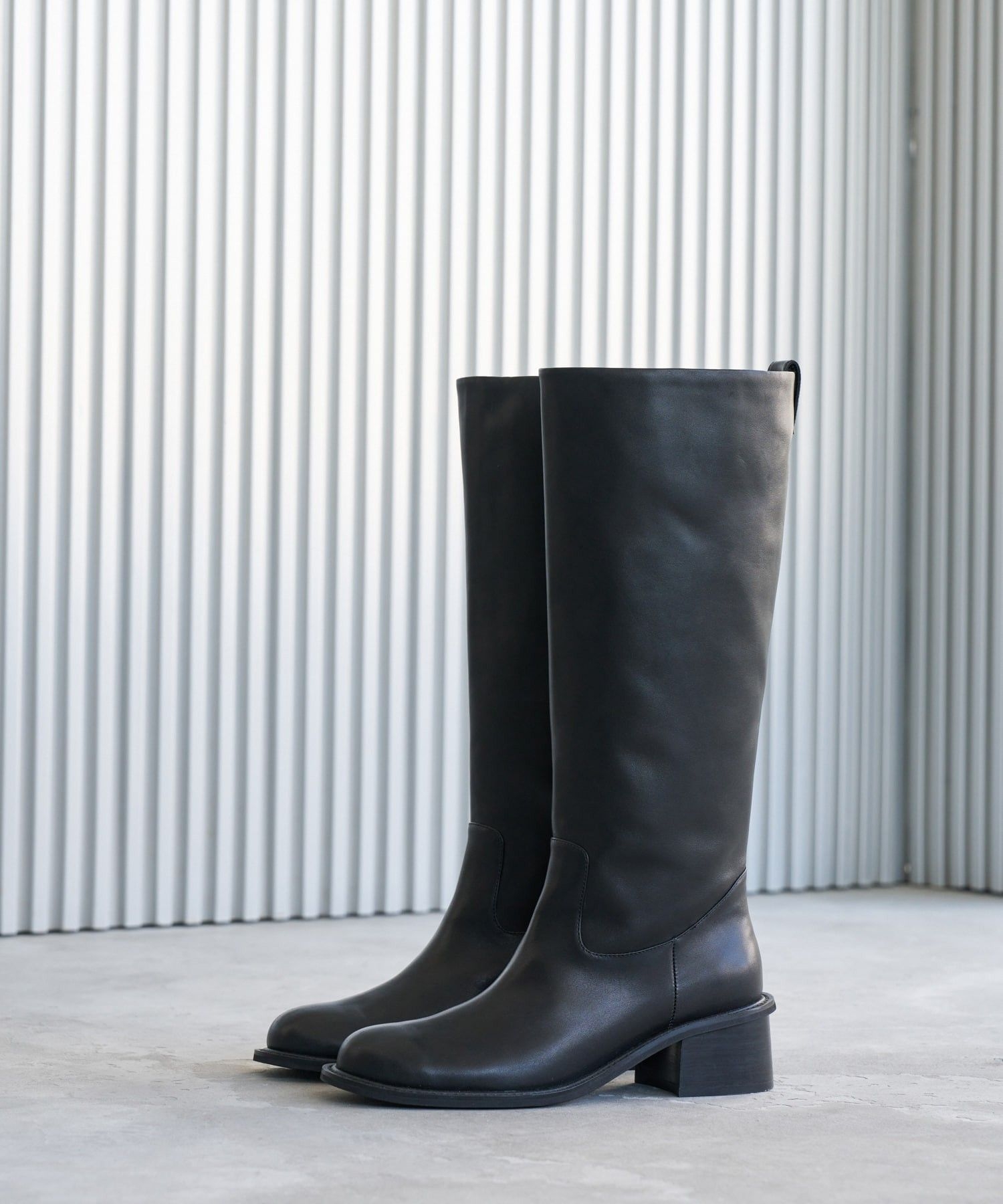 レザーロングブーツ|LANVIN en Bleu | LANVIN en Bleu | ランバン オン