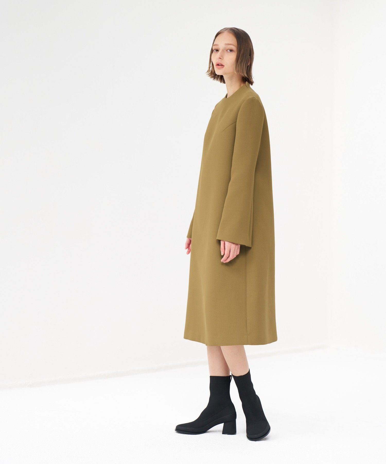 トリプルクロスAラインワンピース|LANVIN en Bleu | LANVIN en Bleu