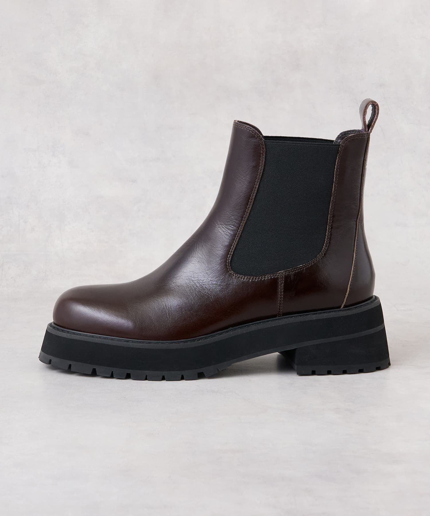 レザーサイドゴアブーツ|LANVIN en Bleu | LANVIN en Bleu | ランバン